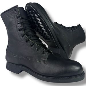 Biltrite Vintage Military Combat Jump Boots ANSI Z41.1-1991/75 Steel Toe Sz 7 R